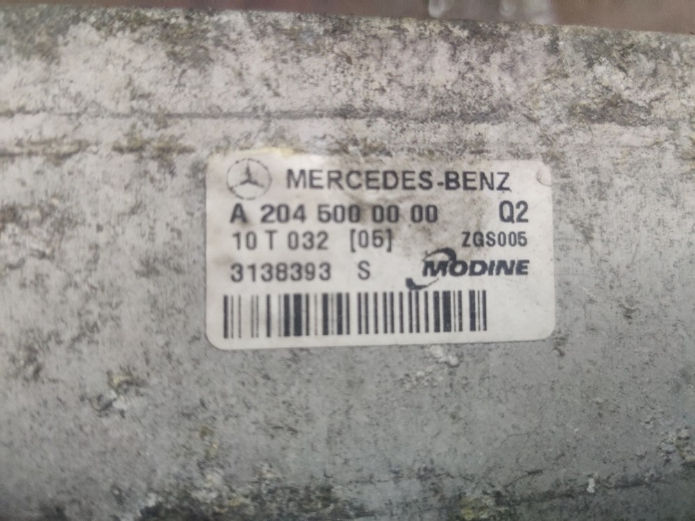 MERCEDES 1.8 CGI M271 INTERCOOLER a2045000000