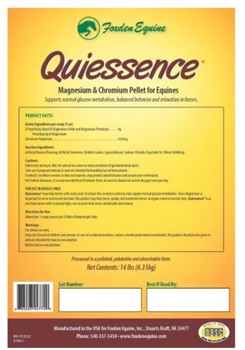 QUIESSENCE MAGNESIUM & CHROMIUM PELLETS