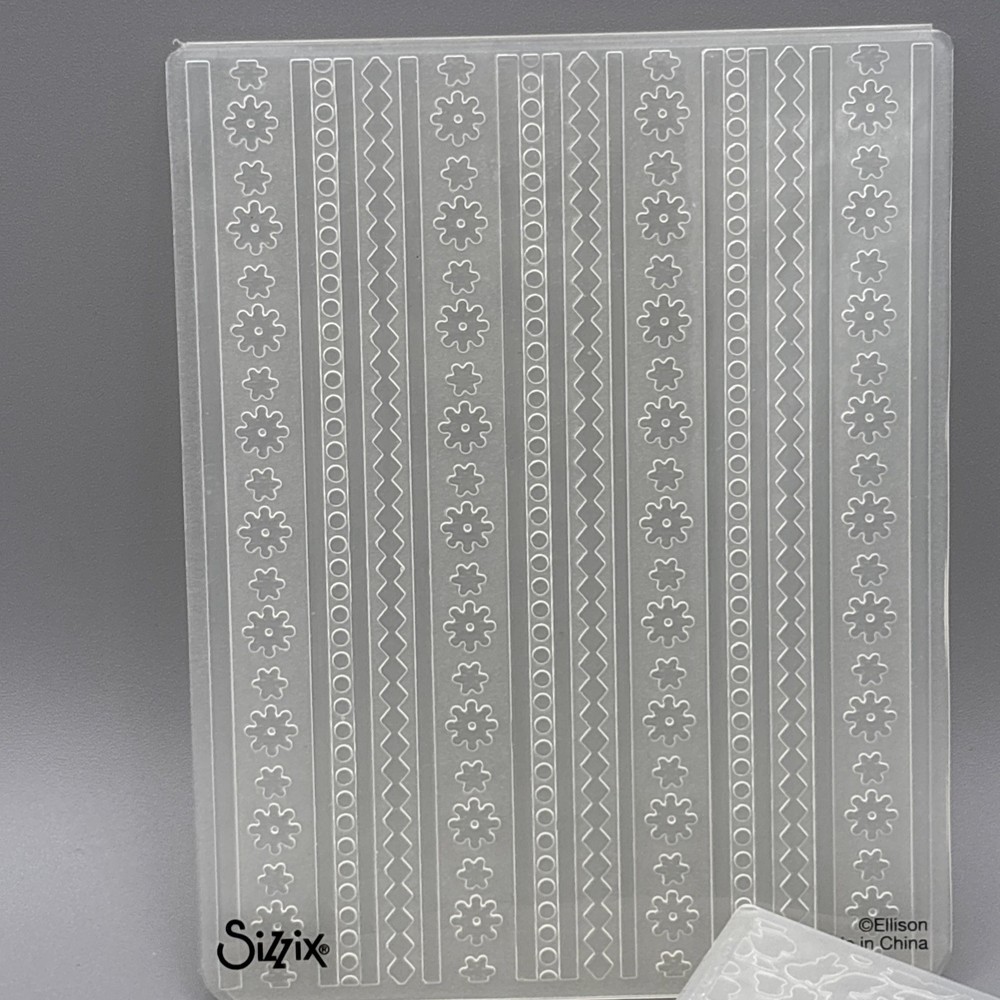 13 Assorted Embossing Folders Cuttlebug Provo Craft, Sizzix, & The Paper Studio