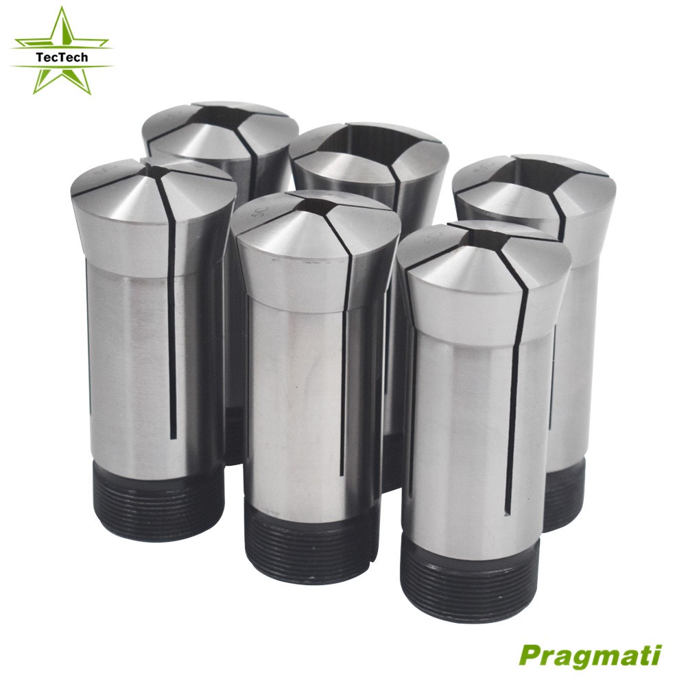 6Pack 5C Square Collet Set 1/4'', 5/16'', 3/8'', 1/2'', 5/8'', 3/4'' New