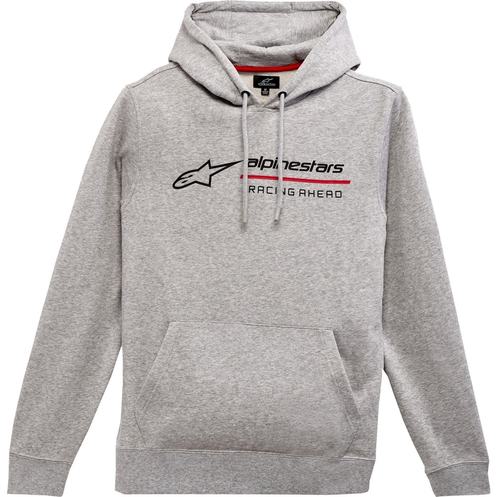Alpinestars Linear Race Mens Pullover Hoody Gray