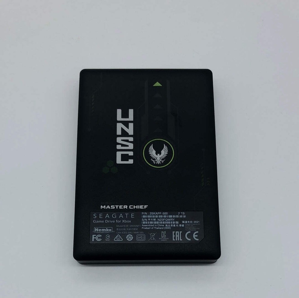 Seagate Master Chief Edition Portable External Hard Drive STEA2000417