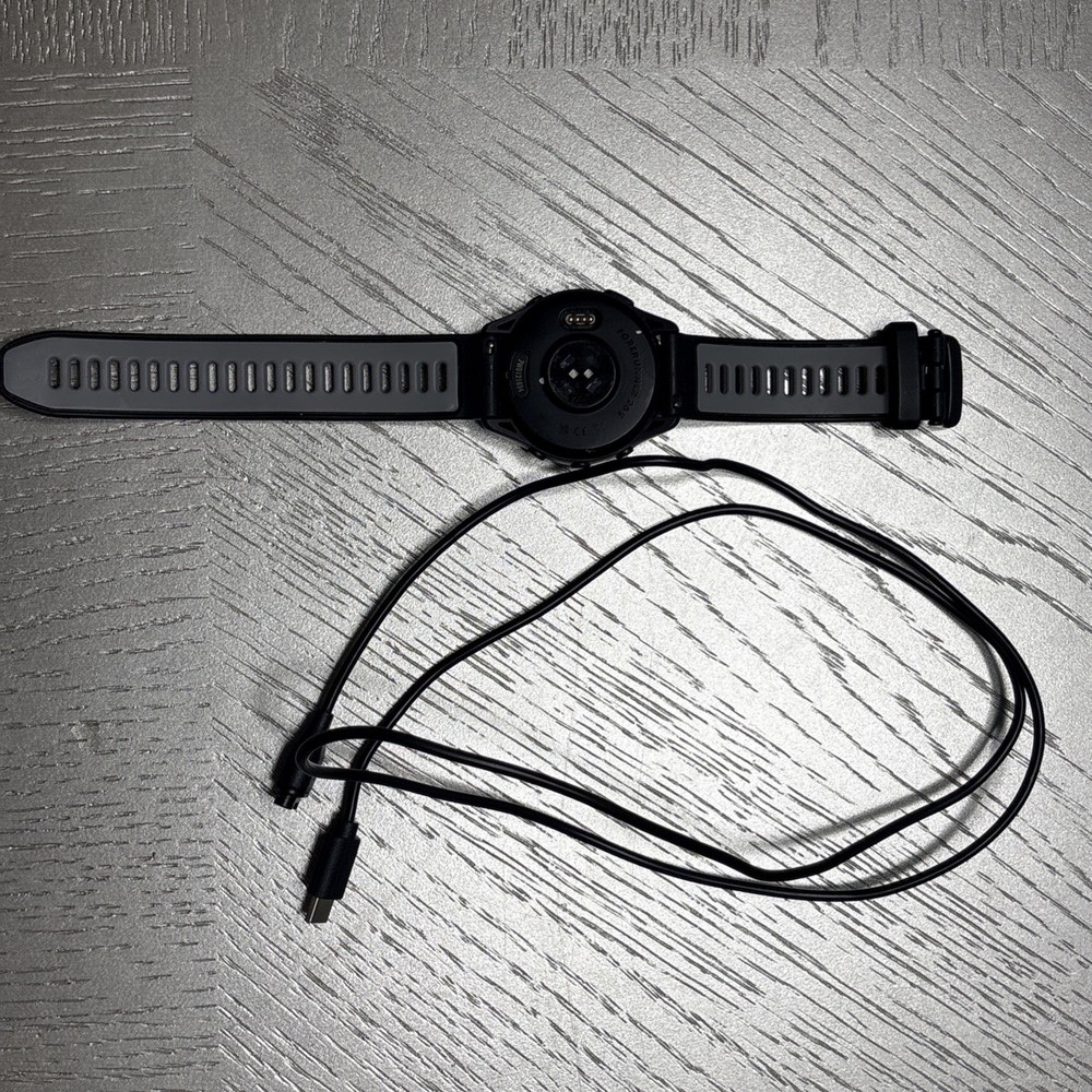 Garmin Forerunner 265 Unisex Adults Smartwatch - Black With Screen Protector