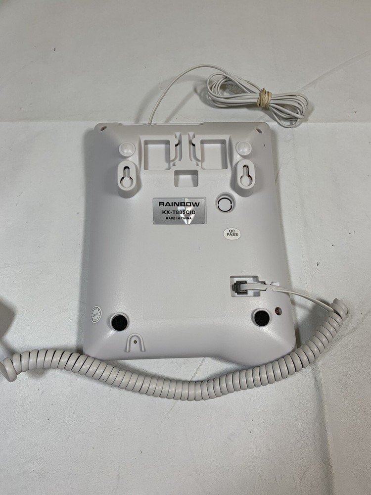 Rainbow KX-T885CID Desktop Telephone Redial Function Jumbo Buttons - Tested