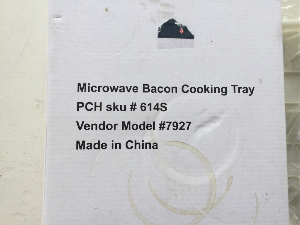 Microwave Bacon Cooking Try With Box