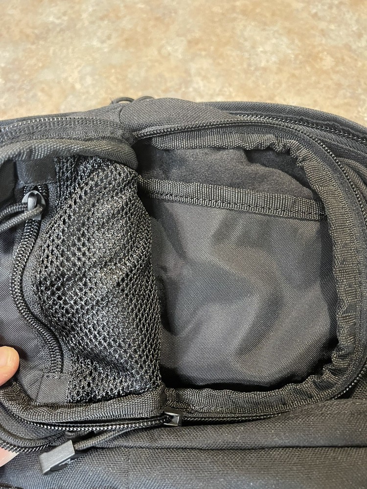 5.11 Rush 24 2.0 Tactical Backpack - 56563 black 511 multiple compartments