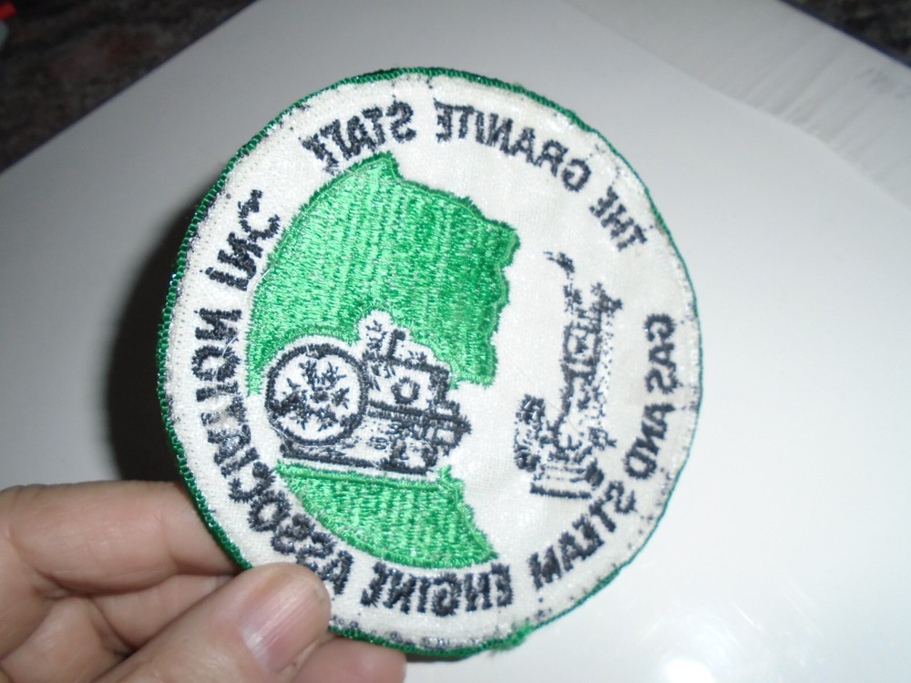 THE GRANITE STATE GAS AND STEAM ENGINE ASS.PATCH