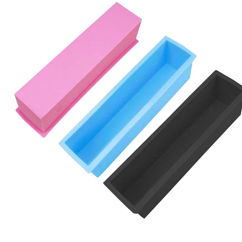 Cake Tools Silicone Baking Mold Loaf Rectangle DIY Soap Processing Cold Toast