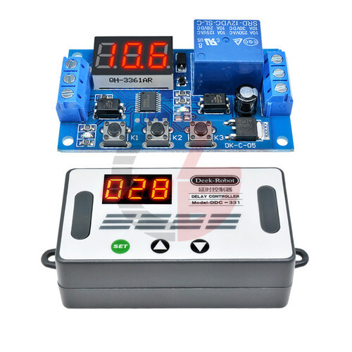 DDC-331 Digital DC12V LED Display Delay Time Timer Relay Module Control Switch
