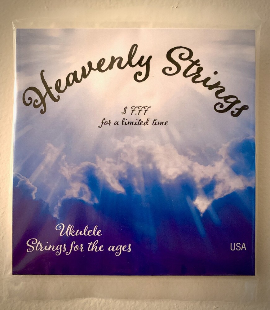 Heavenly Strings Concert Ukulele Ultra Light Tension Ukulele Strings