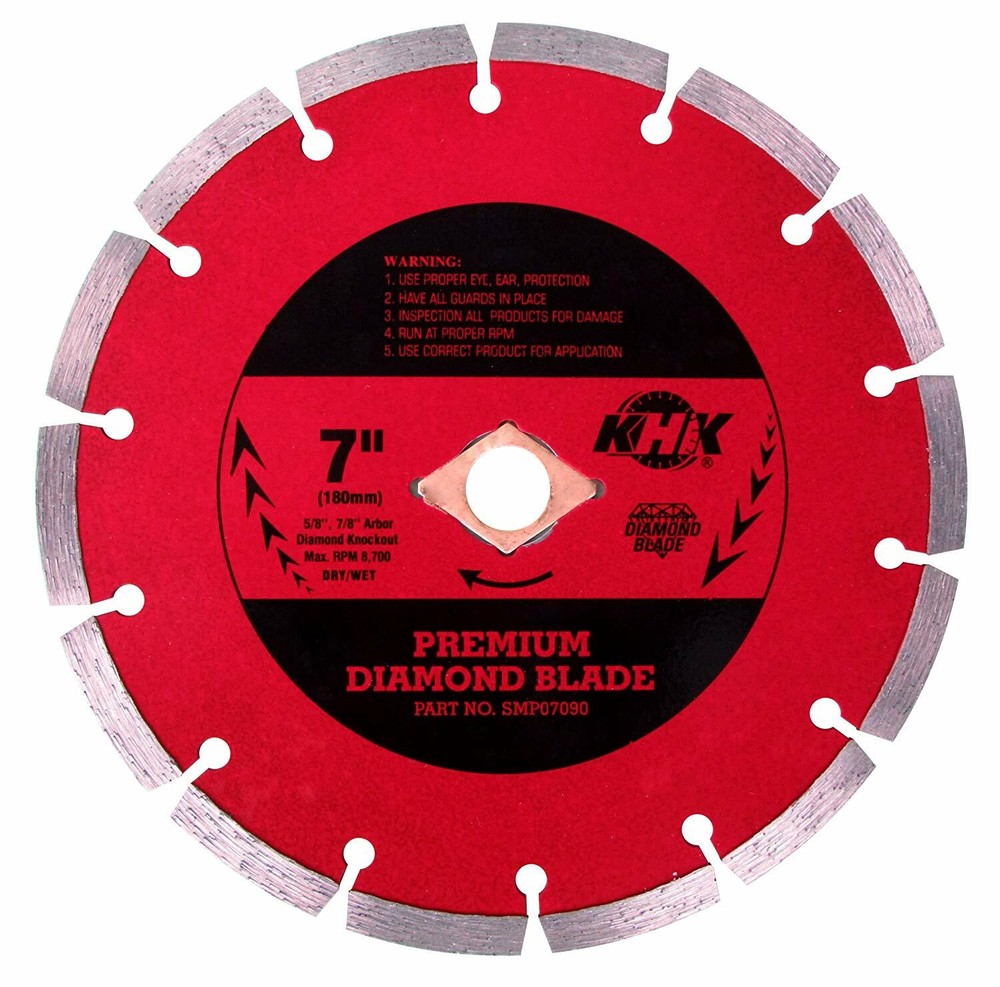4" 4.5" 5" 6'' 7" 10" Diamond Saw Blade Cut Concrete Bricks Stone Segmented