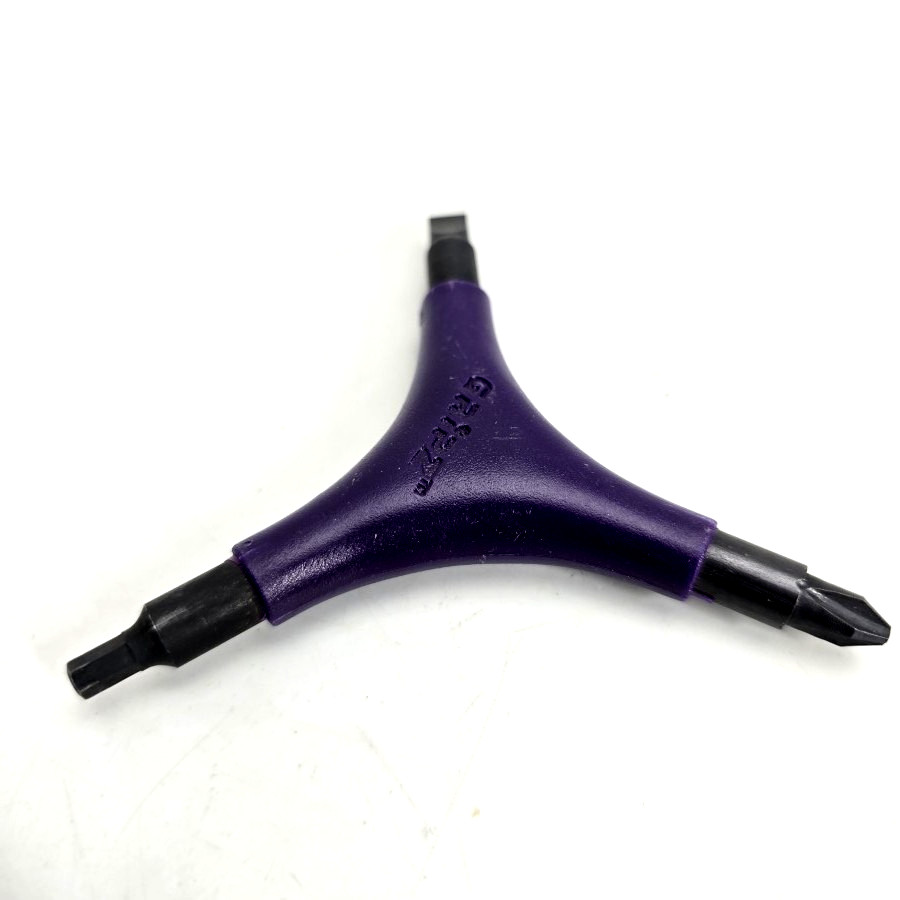 Gripz Inline Skate Tool 6 Tools 4 Mm Hex Rotate Wheels Remove Bearings 2 Screwdr