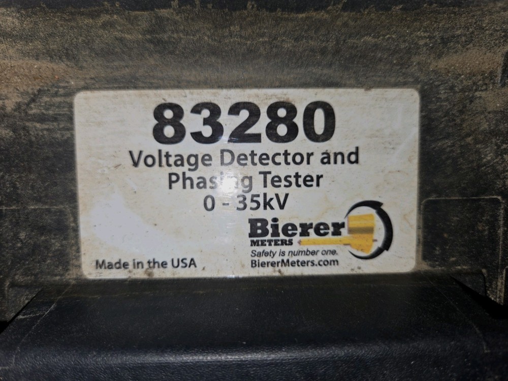 Bierer 83280 High Voltage Contact Detector Phasing Tester 35kV