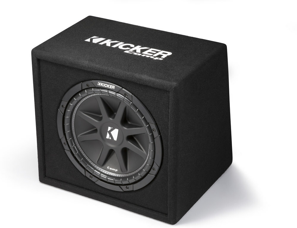 Kicker 43VC124 Single 12" Vented Loaded Enclosure