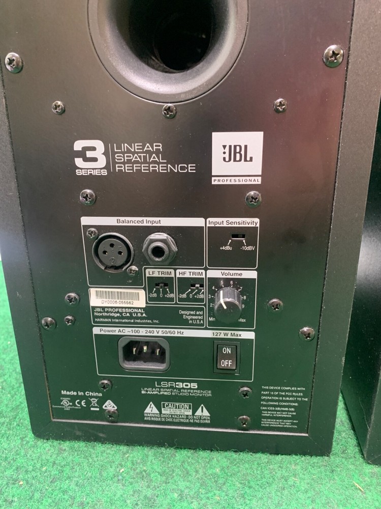 JBL Speakers Linear Spatial Reference 3 Series Pair