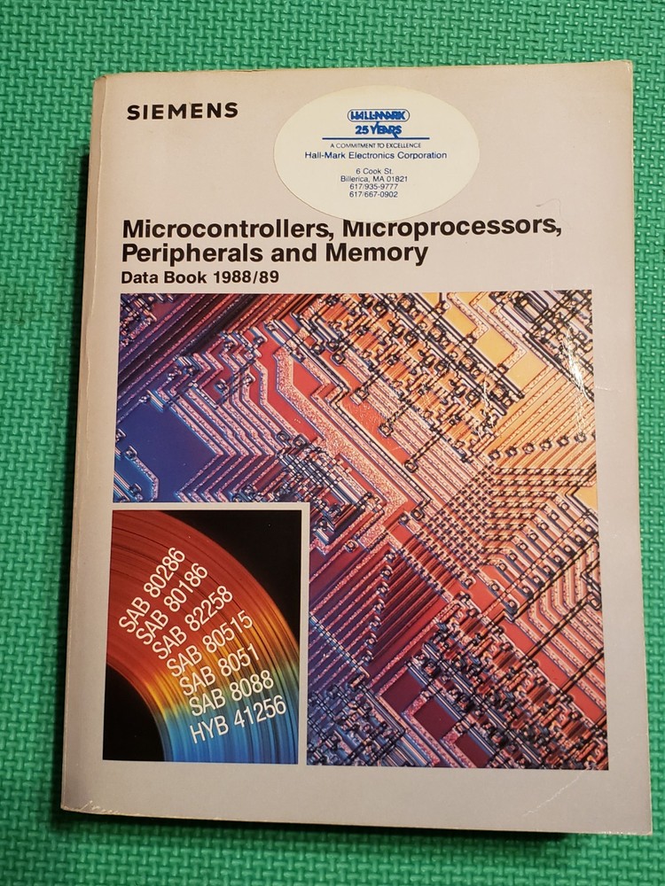 SIEMENS MICROCONTROLLERS, MICROPROCESSORS, Peripherial & Mem.  Data Book 1988/89