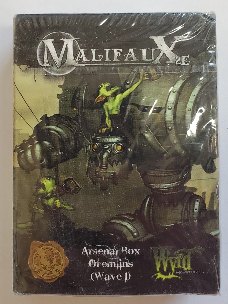 Malifaux 2E: Arsenal Box - Gremlins (Wave 1) - Lightly Worn Packaging