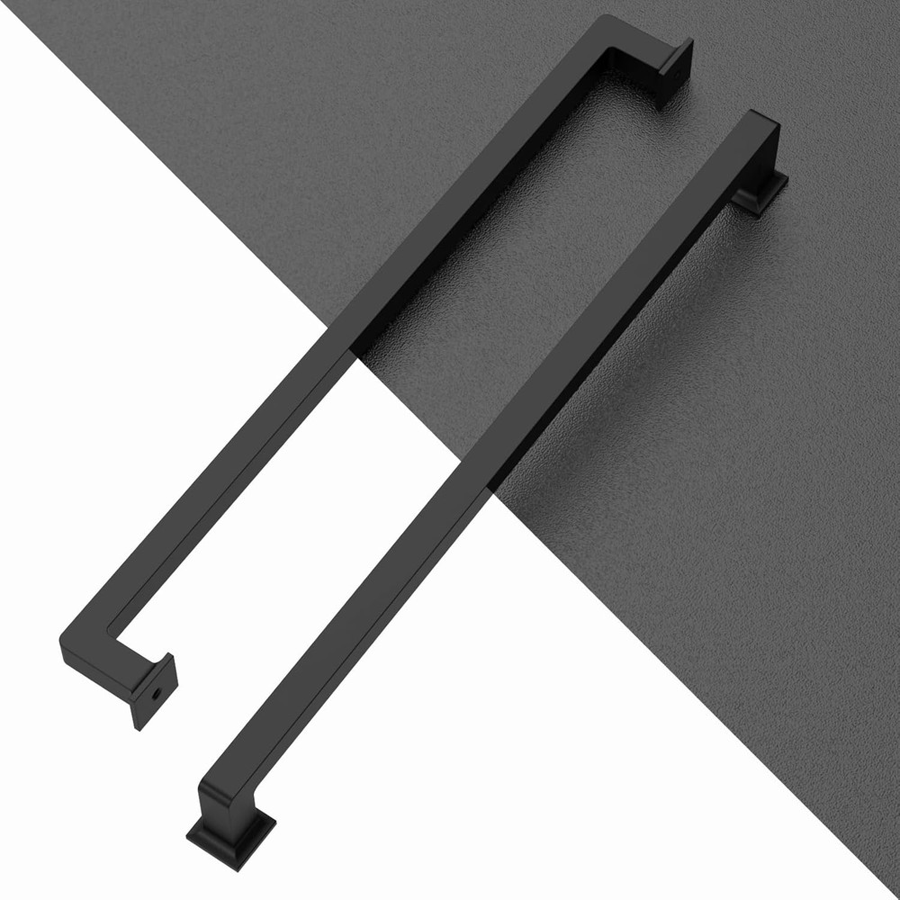10-Pack 10" Matte Black Cabinet Pulls - Modern Kitchen Handles