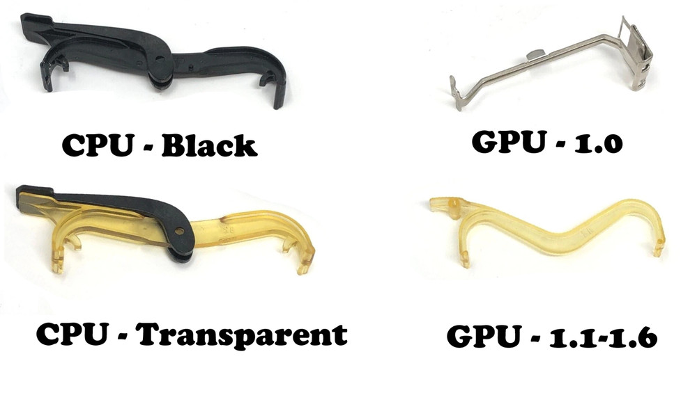 Original Xbox Heatsink Clamps / Clips - GPU or CPU - 1.0-1.6