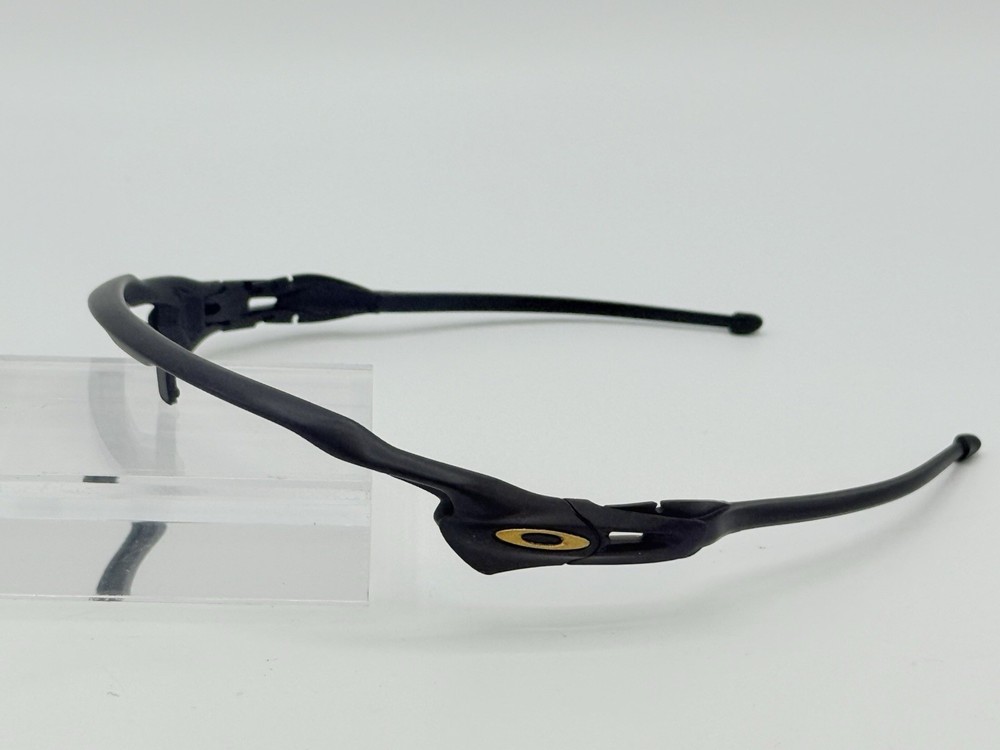 OAKLEY RADAR EV SUNGLASSES REPLACEMENT MATTE BLACK BARE FRAME W/ GOLD ICON