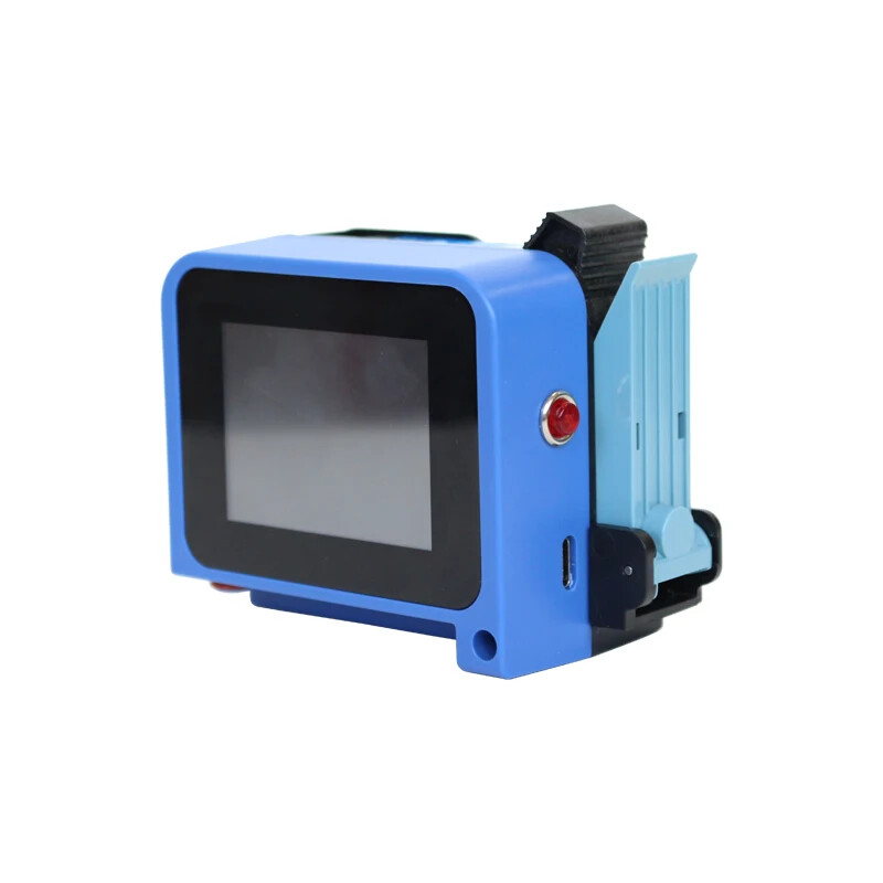 Mini inkjet printer expiration date encoder for beverage cans and glass bottles