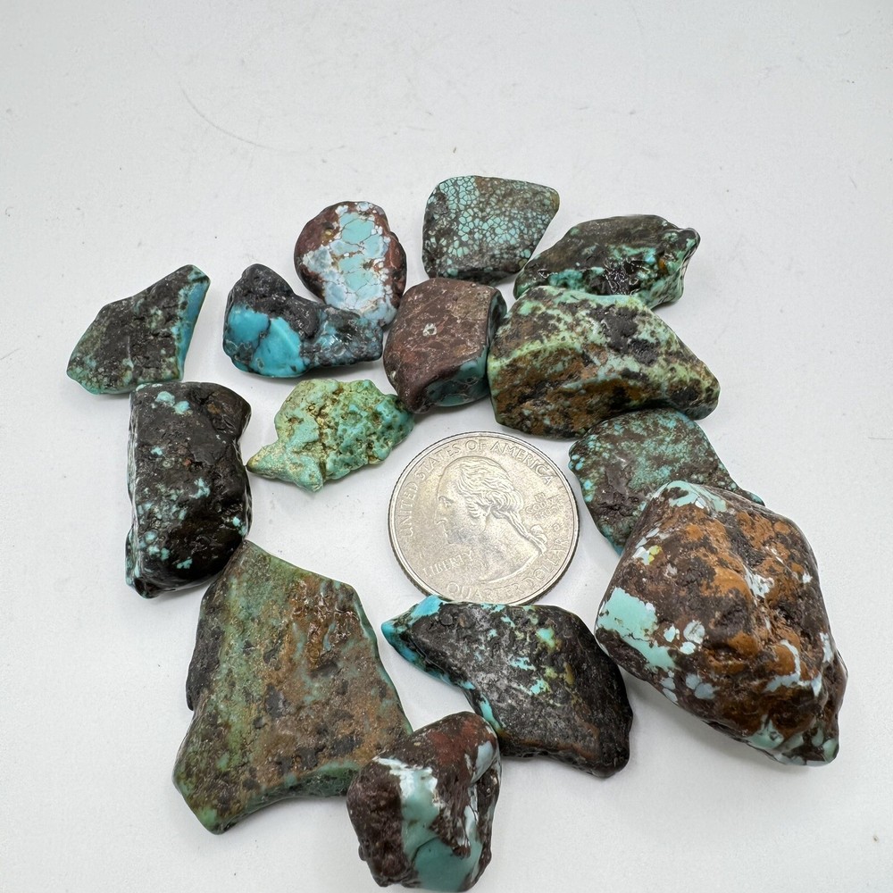 Mixed Stabilized Hubei Turquoise 76 Grams