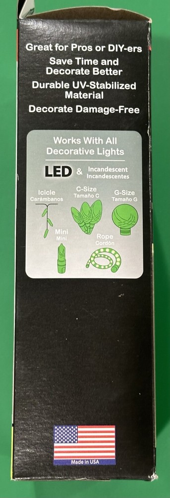 ADAMS All-Purpose Light Clips 50 shingle & Gutter