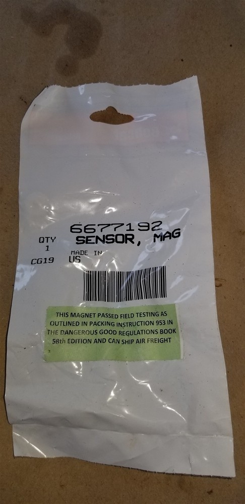 Bobcat door sensor magnet 6677192