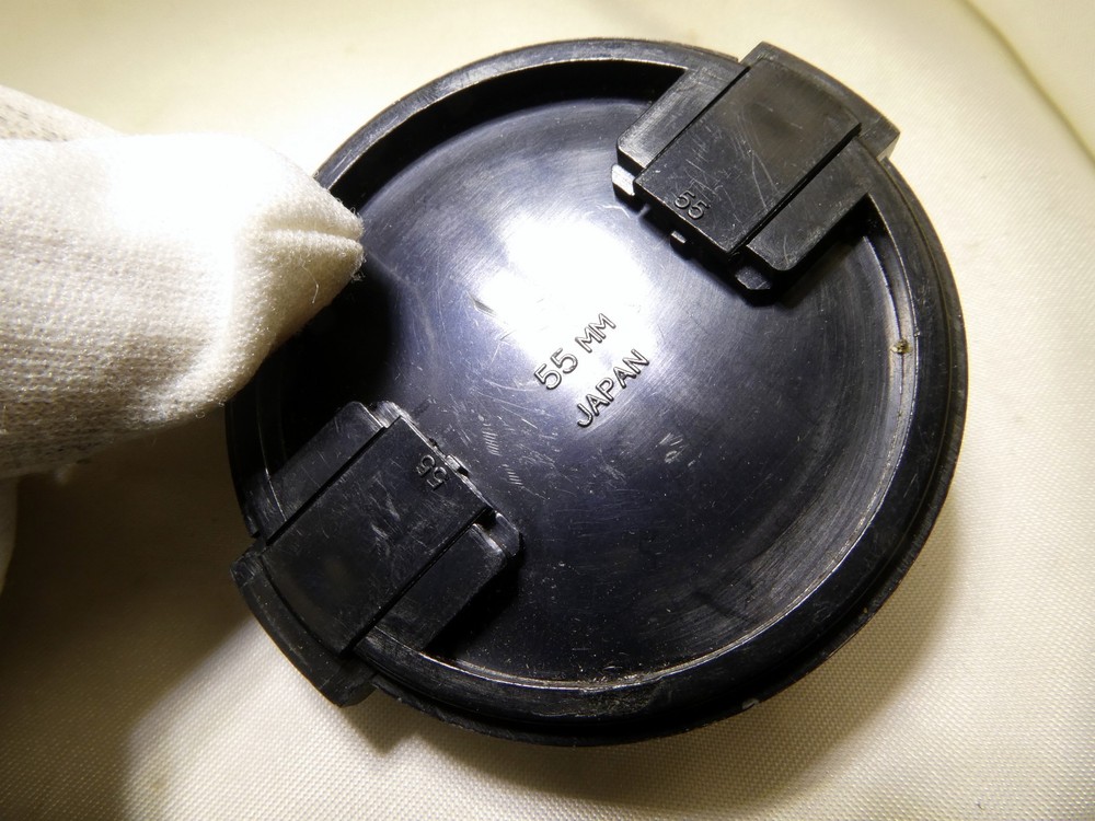 Vivitar 55mm Lens Front Cap Snap on type Plastic Genuine OEM