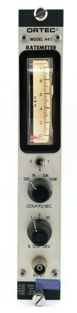 ORTEC Model 441 RATEMETER