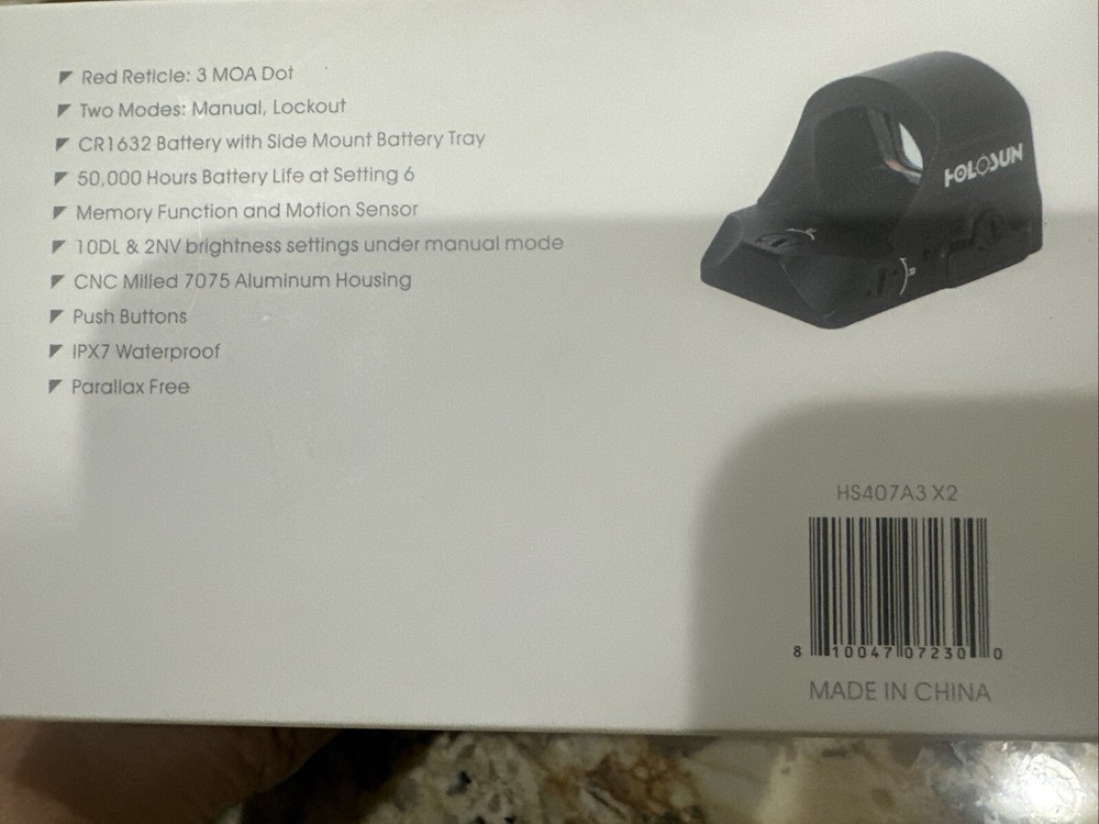 Holosun X2- Series RMR