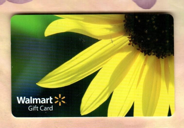 WALMART Sunflower ( 2009 ) Gift Card ( $0 )