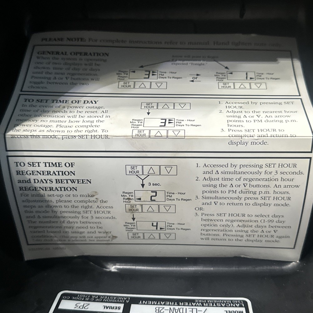 CLACK V3115TC-01 OEM 3 Button Control Board for Clack WS1