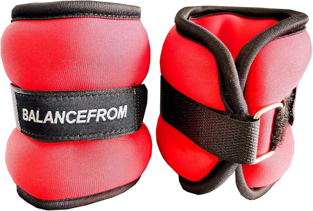 Fully Adjustable Ankle Wrist Arm Leg Weights, 1-20LBS, Multiple Options