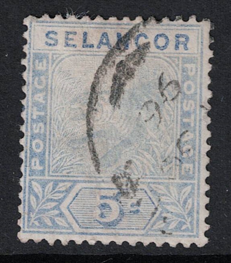 Malaya Selangor SG# 52 Used - S24606