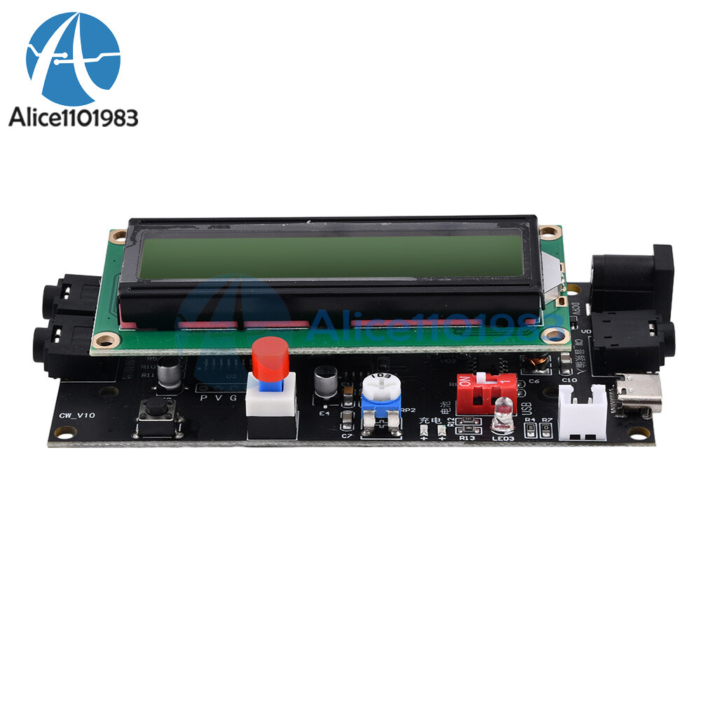 LCD1602 Ham Radio Essential CW Decoder Morse Code Reader Translator Decoder