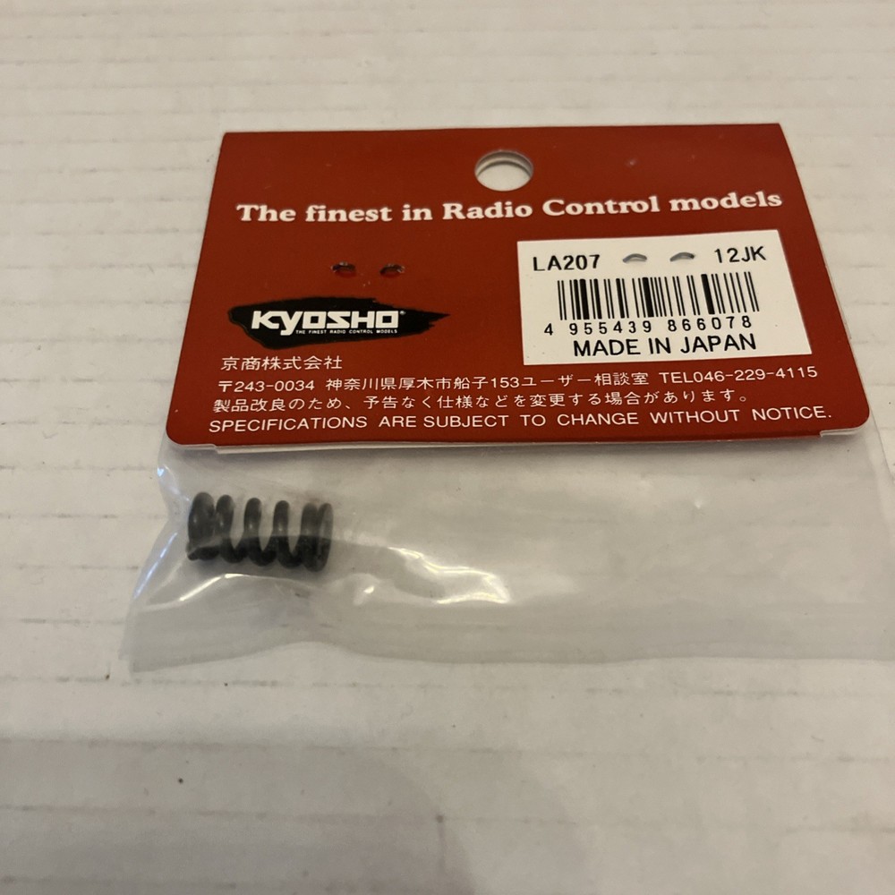 Kyosho LA207 Slipper Spring NOS NIP