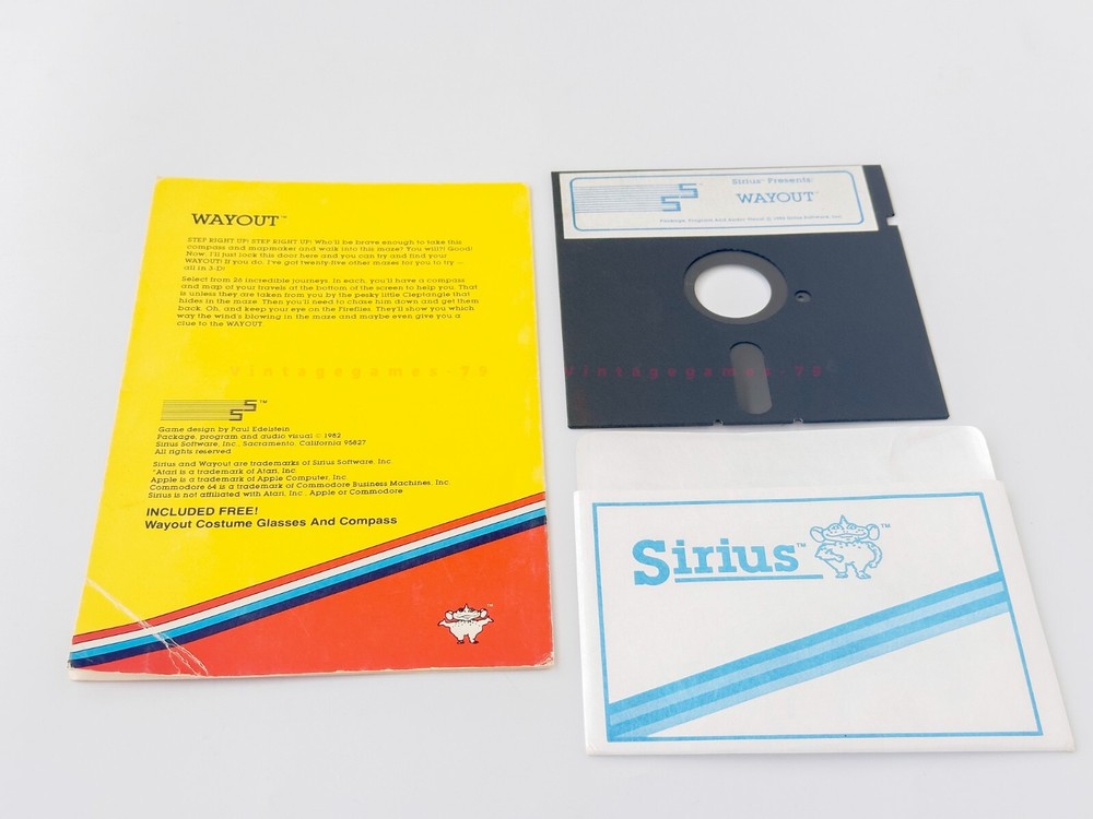 Wayout - Sirius Software - 1982 / Apple II