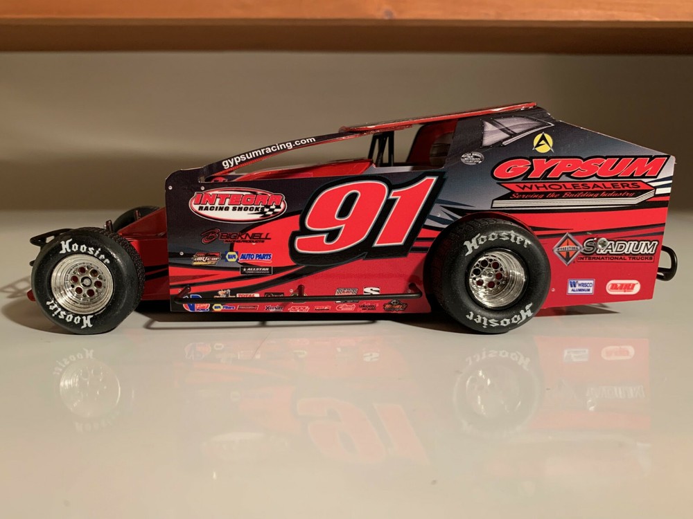 EDM MUDBOSS DIRT MODIFIED 1X24 SCALE BILLY DECKER 2019 THEME WRAP KIT