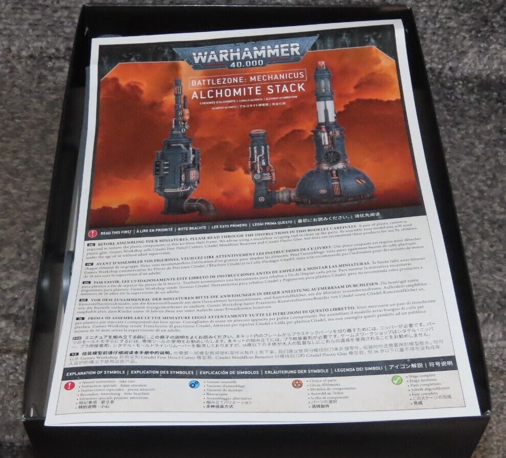 Games Workshop Sector Mechanicus Alchomite Stack Warhammer 40k 40000 New Scenery