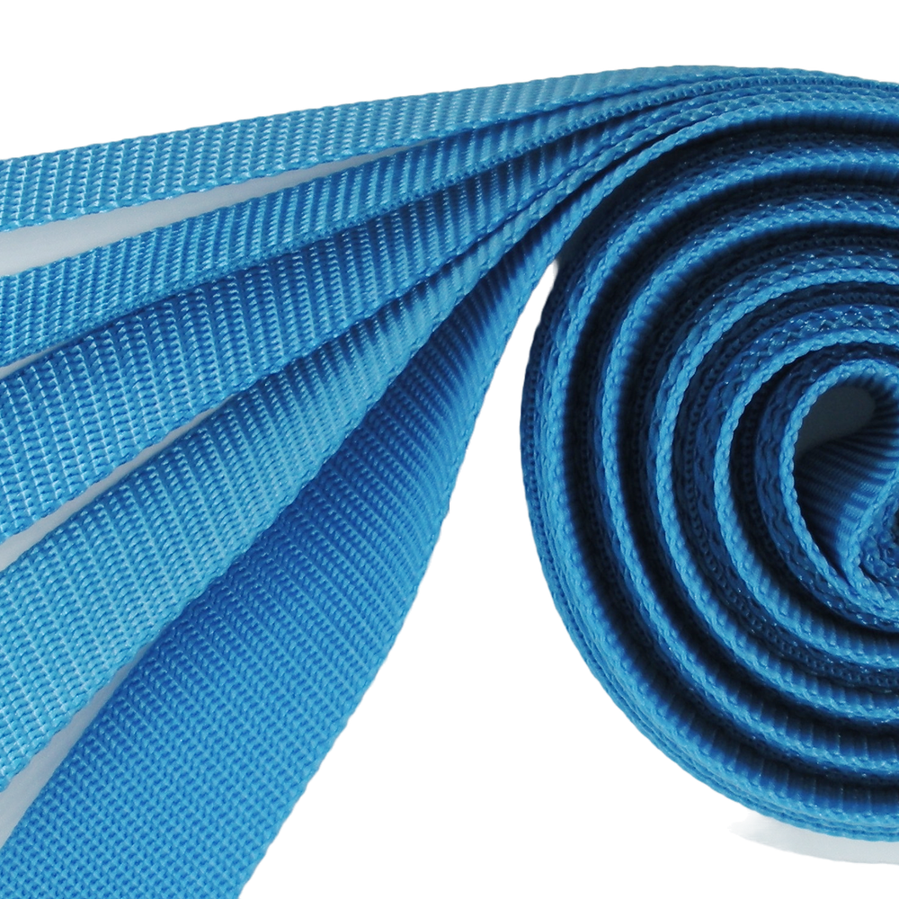 BLUE Light Weight Nylon Webbing-5 WIDTHS-2, 5, 10, 25, 50, or 100 YARDS