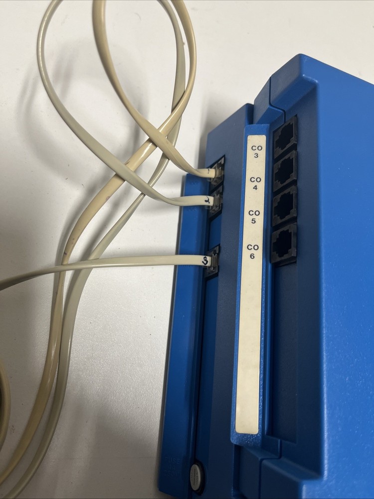 TiE Mod Key 16 Blue Wall Mount Control Panel Phone System MOD-KEY-16 60006 Works