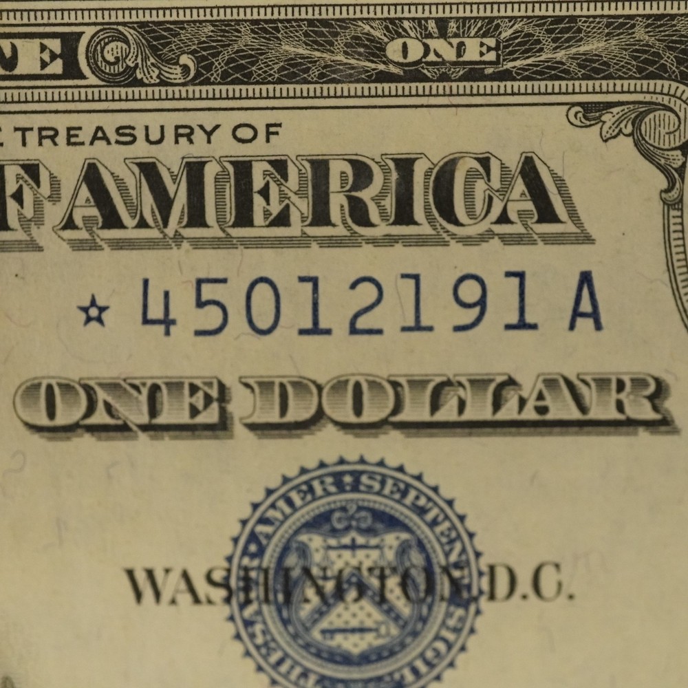 1957A $1 Silver Certificate Star Notes Sequential Pair ⭐Consecutive Serial #'s