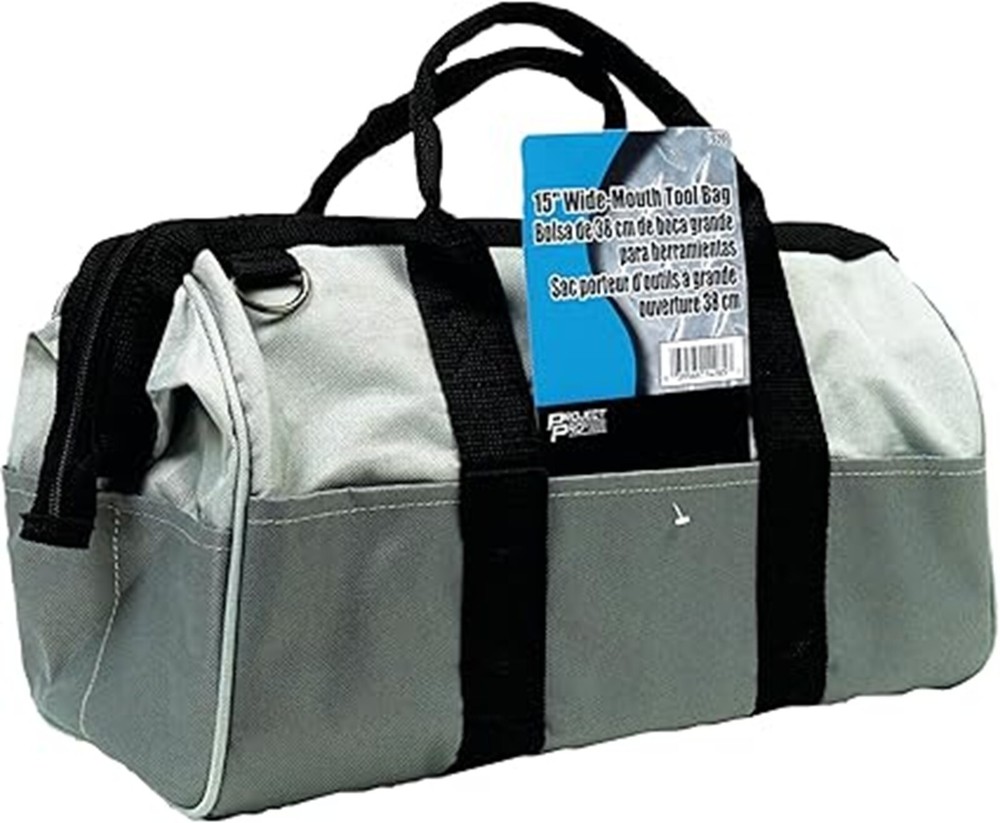 Performance Tool 1939 Performance Tool 15-Inch Wide-Mouth Tool Bag