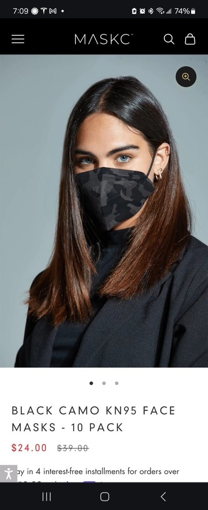 MASKC kn95 face mask