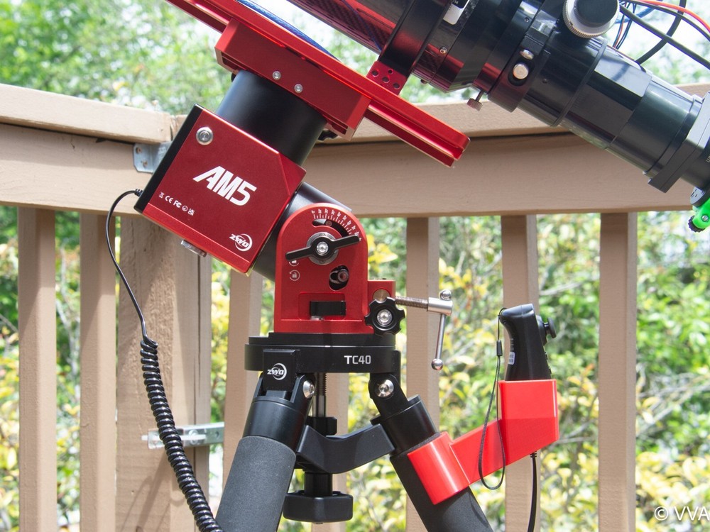 ZWO AM5/AM3 Mount Hand Controller Bracket/Base/Holder For TC40 Tripod.