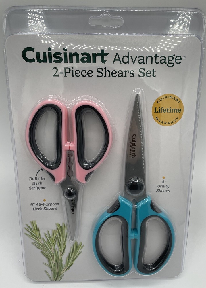 NEW Cuisinart Advantage 2-piece Shears Set Kitchen Scissors