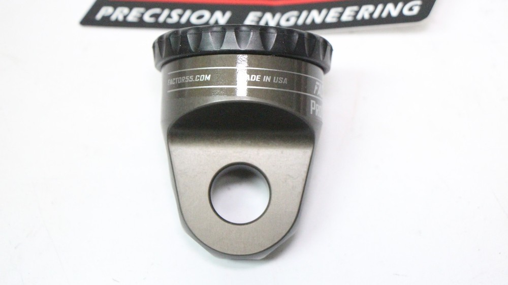 FACTOR 55 ProLink XTV Winch Shackle Mount for UTV ATV Gray 00110-06