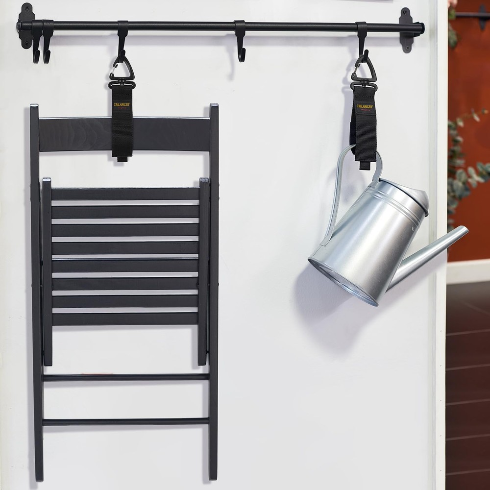 Extension Cord Organizer and Hanger (6-Pack), Hook-and-Loop Storage Straps wi...