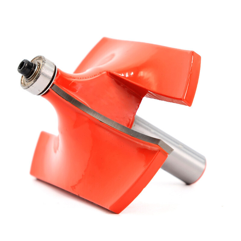 1Pcs 12mm Shank Extra Large Diameter Thumbnail Table Edge Router Bit